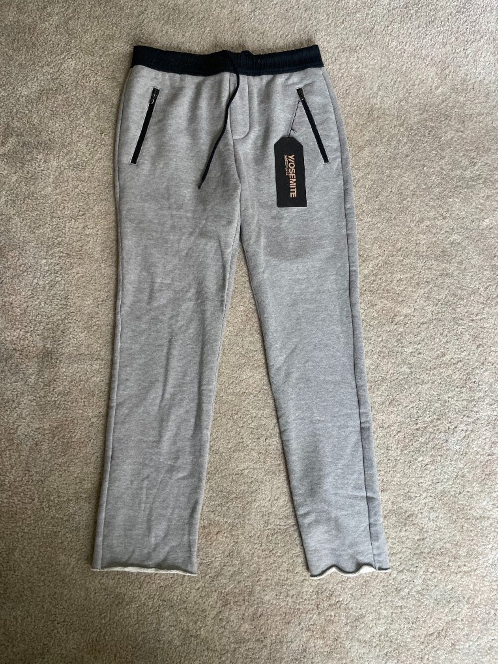 James Perse Yosemite Sweatpants Men's S Size 1 Gray NWT $450 MNLT1340